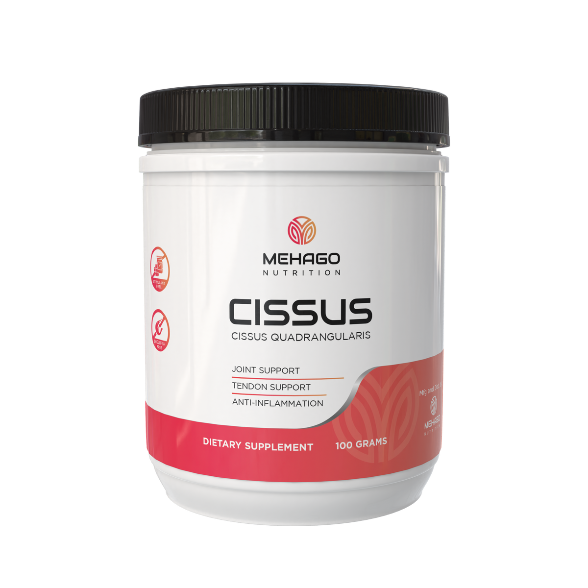 MEHAGO Cissus Powder bottle — transparent background