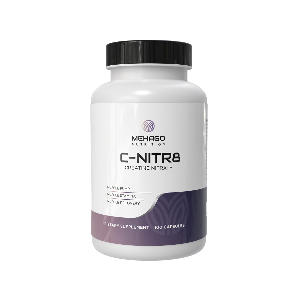 MEHAGO C-NITR8 bottle — transparent background